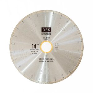DISCO 14" SEGMENTADO P/PORCELANTO-DEKTON-INGENIERIA; KRONOS