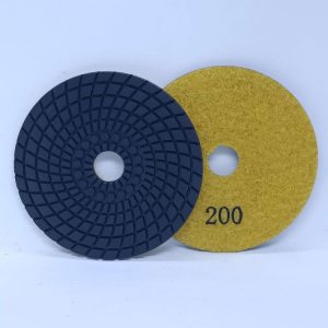 LIJA DE DIAMANTE 4" GRANO #200 HÚMEDO SERIE KATANA