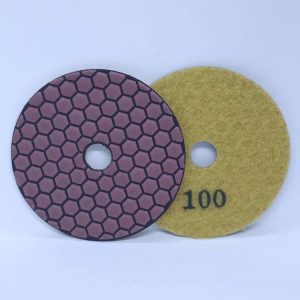 LIJA DE DIAMANTE 4" GRANO #100 SECO SERIE KATANA