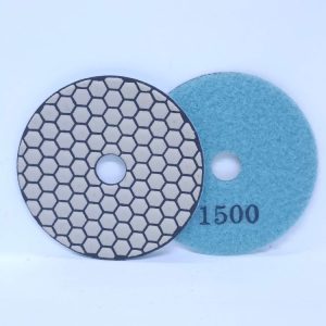 LIJA DE DIAMANTE 4" GRANO #1500 SECO SERIE KATANA