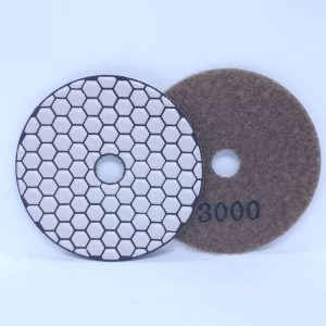 LIJA DE DIAMANTE 4" GRANO #3000 SECO SERIE KATANA