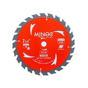 DISCO DE SIERRA 4-1/2" x 5/8"-DM, 24 DIENTES PARA MADERA