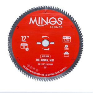 DISCO DE SIERRA 12" x 7/8", 96 DIENTES PARA MELAMINA Y MDF (INDUSTRIAL)