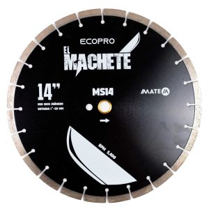 DISCO SEGMENTADO 14" EL MACHETE