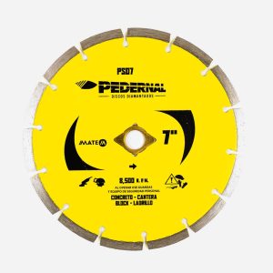 DISCO 7" SEGMENTADO SERIE PEDERNAL