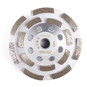 COPA DE DESBASTE DOBLE HILERA 4" SERIE SABLE MAX GRANO#40