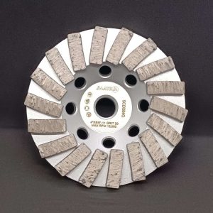 COPA DE DESBASTE ESPIRAL TURBO 4" SERIE SABLE MAX GRANO#20