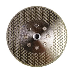 DISCO DE DIAMANTE SEGMENTADO ELECTROPLATEADO CON ABERTURA EN U 7"