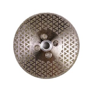 DISCO DE DIAMANTE SEGMENTADO ELECTROPLATEADO CON ABERTURA EN U 4 1/2"