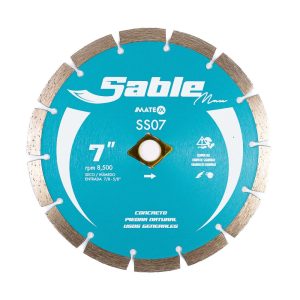 DISCO SEGMENTADO 7" SERIE SABLE MAX