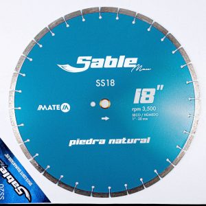 DISCO SEGMENTADO 18" SERIE SABLE MAX