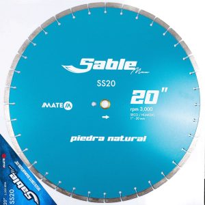 DISCO SEGMENTADO 20" SERIE SABLE MAX