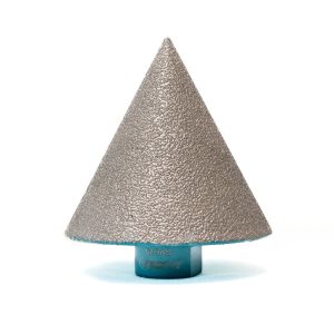 PUNTA MONTADA DE DIAMANTE ELECTRODEPOSITADO 75 MM CONO