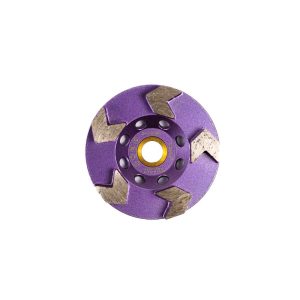 COPA FLECHA DESBASTE CONCRETO/REMOVER EPOXICO 4" GRANO 20 SIN ROSCA