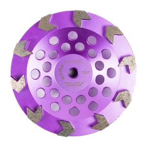 COPA FLECHA DESBASTE CONCRETO/REMOVER EPOXICO 7" GRANO 40