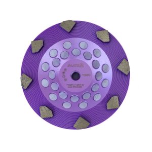 COPA FORMA DIAMANTE DESBASTE CONCRETO/REMOVER EPOXICO 7" GRANO 40