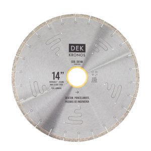 DISCO 14" SEGMENTADO P/PORCELANTO-DEKTON-INGENIERIA; KRONOS