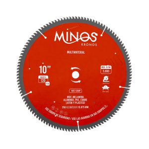 DISCO DE SIERRA 10" x 5/8", 120 DIENTES MULTIMATERIALES