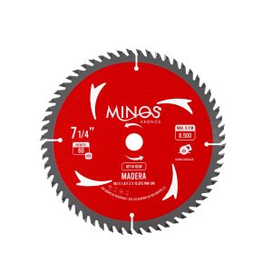 DISCO DE SIERRA 4-1/2" x 5/8"-DM, 60 DIENTES PARA MADERA