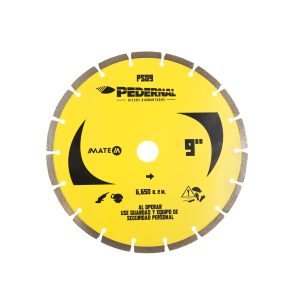 DISCO  9" SEGMENTADO SERIE PEDERNAL