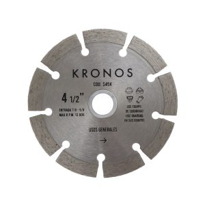 DISCO 4.5" SEGMENTADO SERIE KRONOS