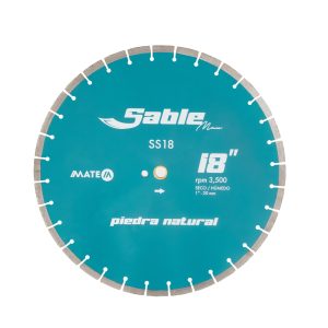 DISCO SEGMENTADO 18" SERIE SABLE MAX